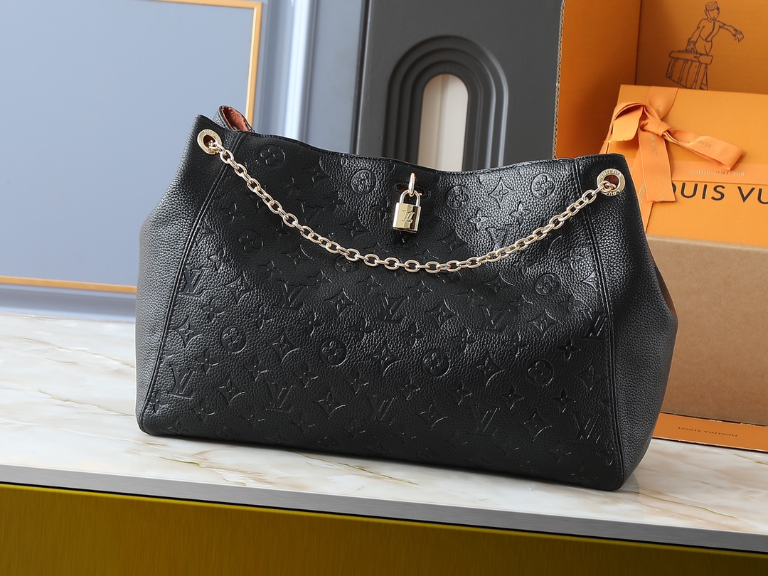 LV Classic Bucket Bag Monogram Canvas Model M45497 Embossed Logo Elegant